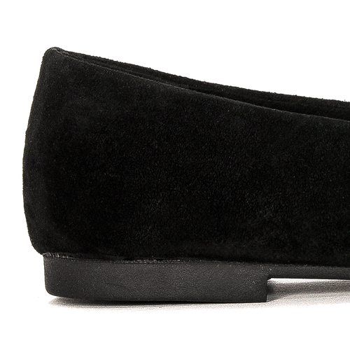 D&A Women's Low shoes Leather Black