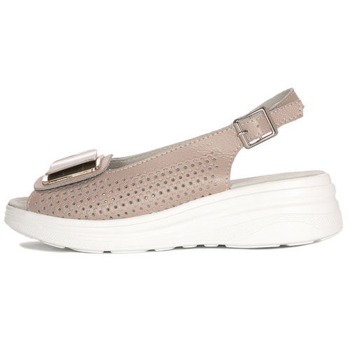 D&A Women's Sandals On Platform Pink