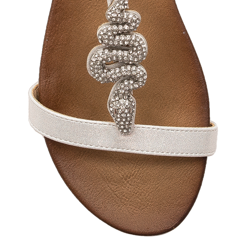 D&A Women's Sandals Silver
