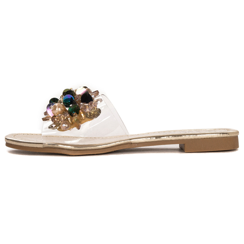 D&A Women's Slides Gold