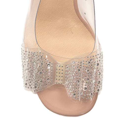 D&A Women's high-heeled sandals Pink