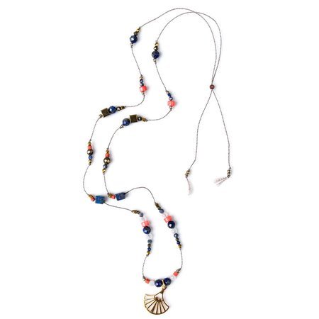 DOTS Jewelry Necklace Coral Palmeta 13