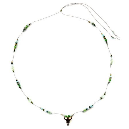 DOTS Jewelry Necklace Green Bull 10