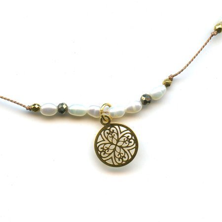 DOTS Jewelry Necklace Pearl Love 7