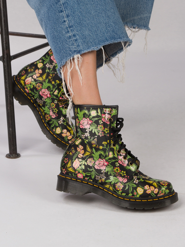 Dr. Martens 1460 Bloom Black Women's leather boots