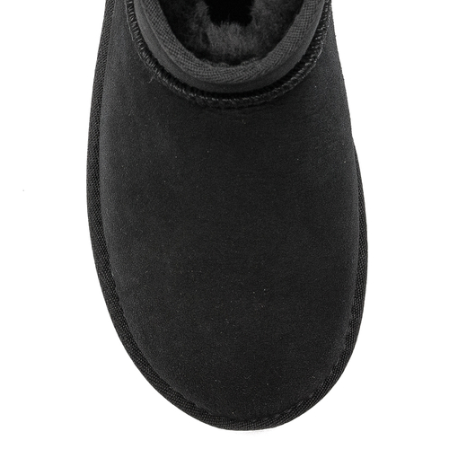 EMU Australia Black Boots Foy Flatform Micro