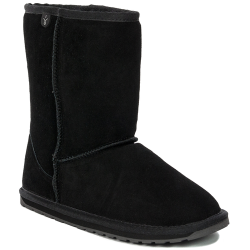 EMU Australia Black Boots Wallaby Lo Teens 