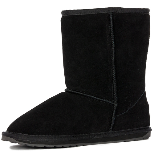 EMU Australia Black Boots Wallaby Lo Teens 