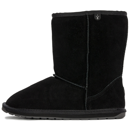 EMU Australia Black Boots Wallaby Lo Teens 