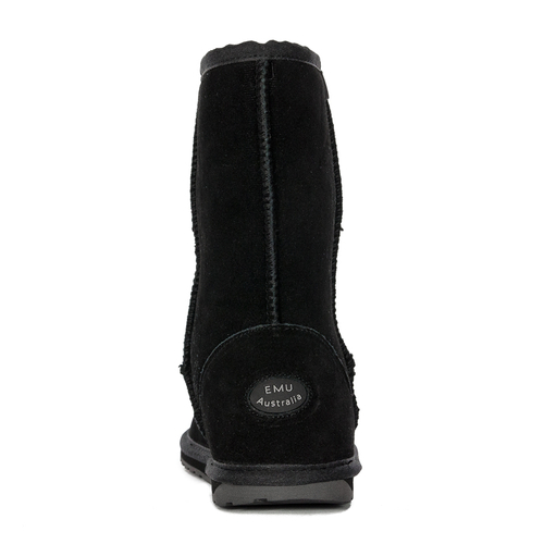 EMU Australia Black Boots Wallaby Lo Teens 