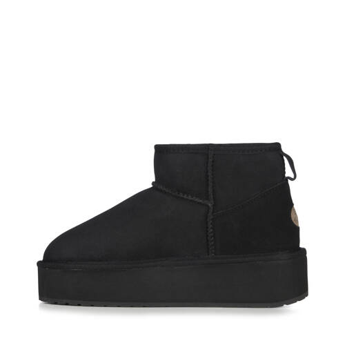 EMU Australia Stinger Micro Flatform Black Boots