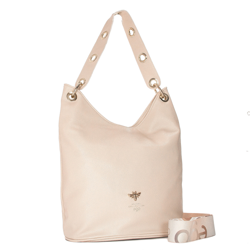 Ego Beige bag with a bee