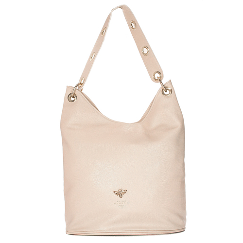 Ego Beige bag with a bee