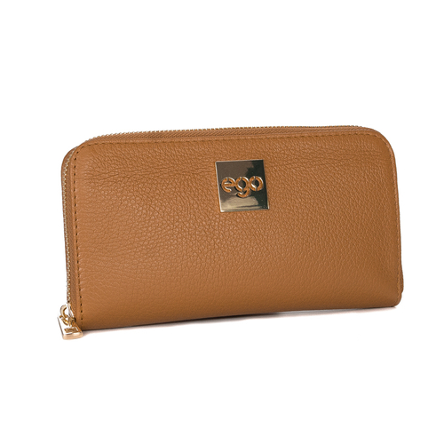 Ego Women's large leather wallet Brown