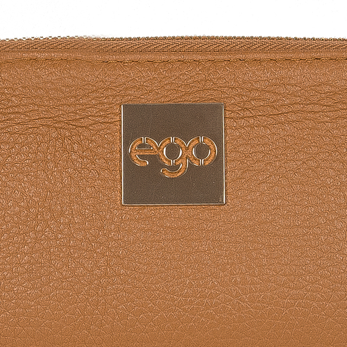 Ego Women's large leather wallet Brown