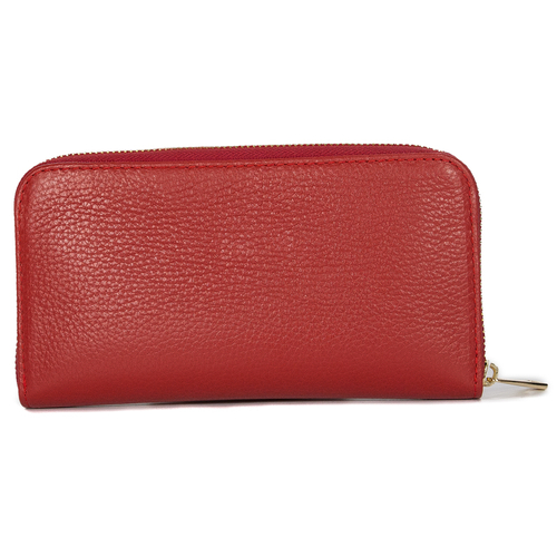 Ego Women's large leather wallet Red