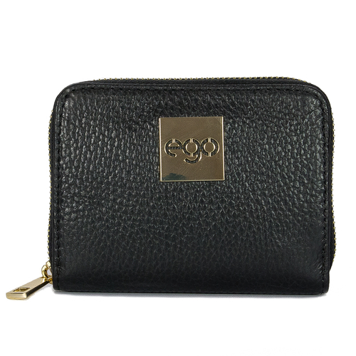 Ego Women's small leather wallet Black
