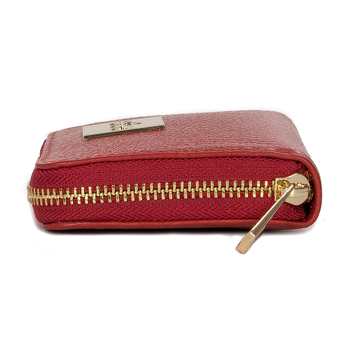 Ego Women's small leather wallet Red