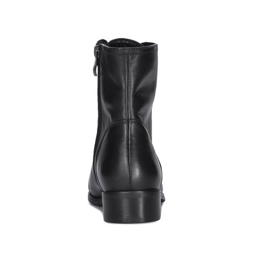 Eksbut Black Leather Women's Boots