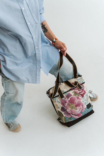 Fabryka Kroju Backpack Woman Peonies