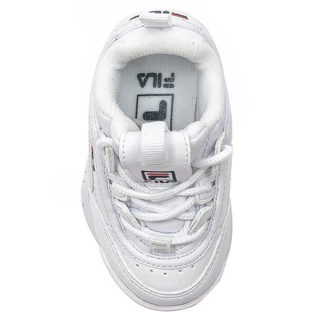 Fila Disruptor Infants 1010826.1FG White Sneakers 