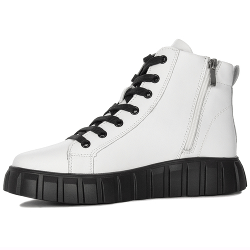 Filippo Ankle boots for women on a white platform