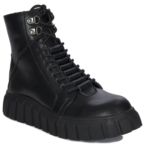 Filippo Black Ankle Boots for Women