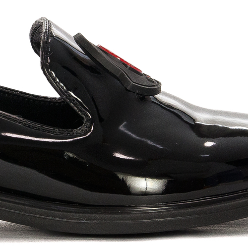 Filippo Black Flat Shoes DP3720/22 BK