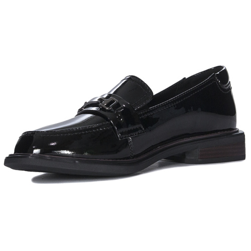 Filippo Black Leather Low Shoes