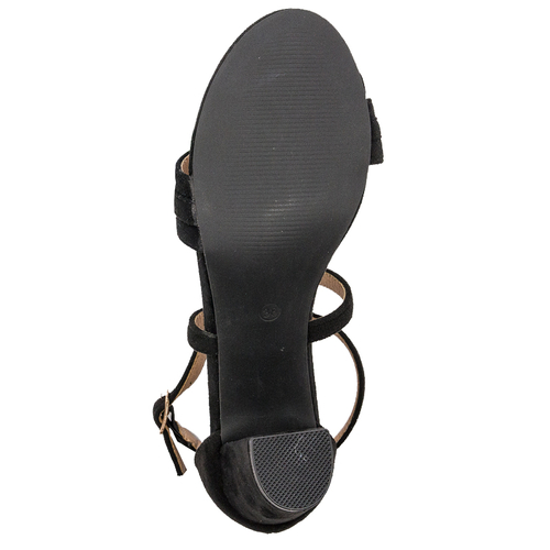 Filippo Black Sandals DS3665/22 BK