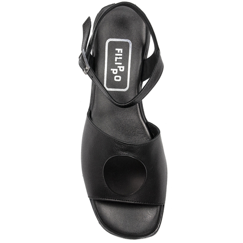 Filippo Black Women's Sandals