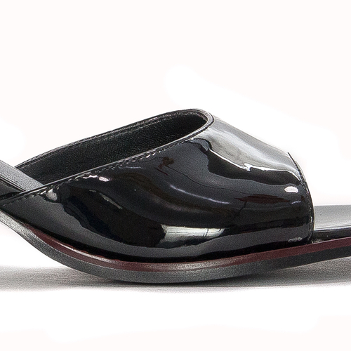 Filippo Black Women's patent leather Sandals
