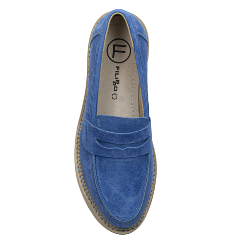 Filippo Blue women's Low Shoes