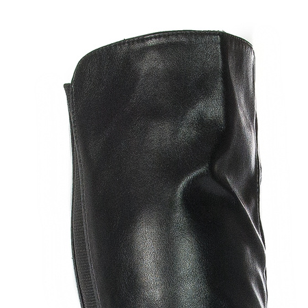 Filippo DKZ3038-21 BK Black Knee-high Boots