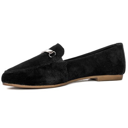 Filippo DP1209-20 Black Flat Shoes