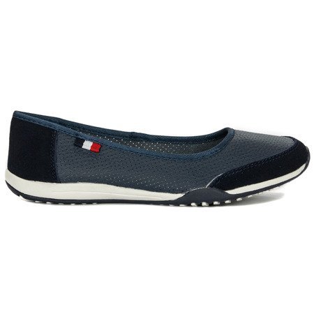 Filippo DP142-22 NV Navy Ballerina