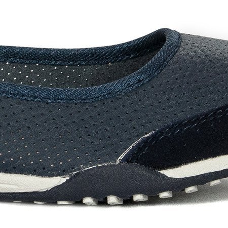 Filippo DP142-22 NV Navy Ballerina