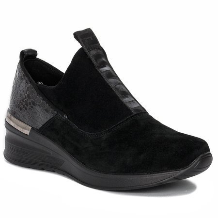 Filippo DP1689-21 BK Black Sneakers