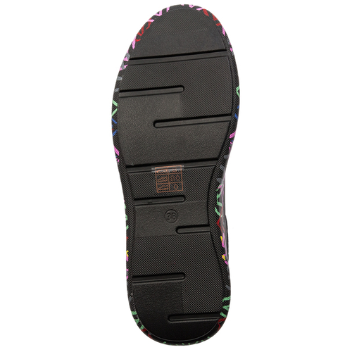 Filippo DP4480/23 BK MLT women's Platform Black Low Shoes