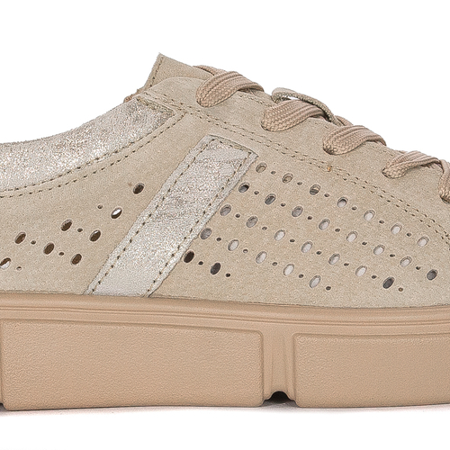 Filippo DP4531-23BE Beige Trainers