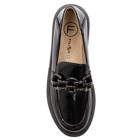 Filippo DP4564/23 BK Black Low Shoes
