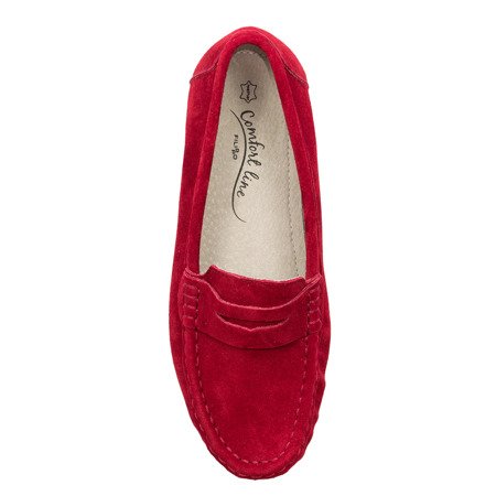 Filippo DP639-19RD Red Flat Shoes