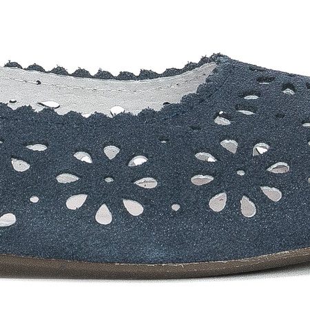 Filippo DP680-20 Navy Ballerina