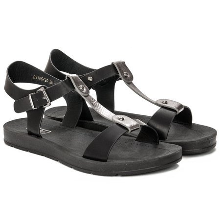 Filippo DS105-20 Black Sandals
