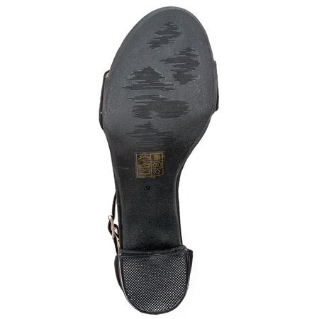 Filippo DS1351-20 Black Sandals