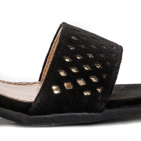 Filippo DS1351-20 Black Sandals