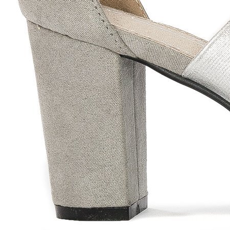 Filippo DS776-20 Silver Sandals