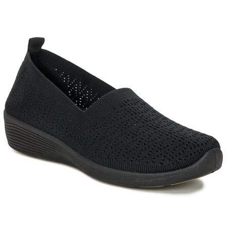 Filippo DTN2296-21 BK Black Flat Shoes