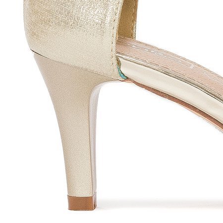 Filippo Gold Women's Sandals