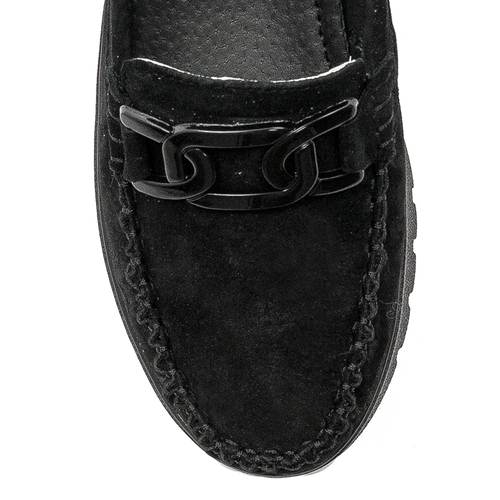 Filippo Loafers Leather Black Shoes 